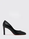 Christian Louboutin 85mm Pumppie Abrasivato Calfskin Leather Pumps In Black