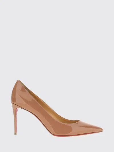 Christian Louboutin Kate 85 Leather Pumps In Brown