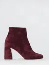 Christian Louboutin Boots Woman Burgundy In Multi