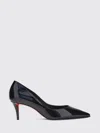 Christian Louboutin Glossy Pointed Toe High Heel Pumps In Multi