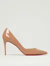 Christian Louboutin Shoes Woman Nude In Brown