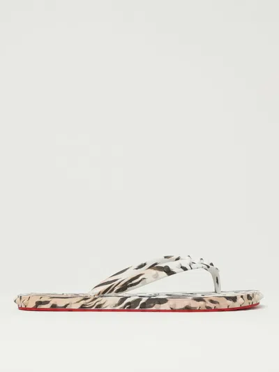 Christian Louboutin Shoes Woman Pink In Multi