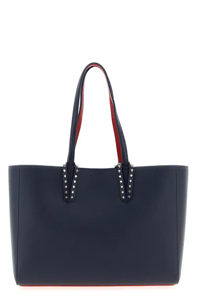 Christian Louboutin Shopping 'cabata Small' In Blue