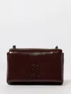 Christian Louboutin Shoulder Bag Woman Burgundy In Brown