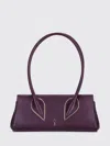 Christian Louboutin Shoulder Bag Woman Violet In Purple