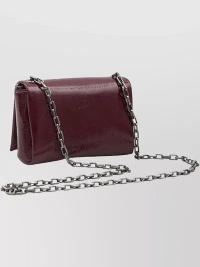 Christian Louboutin Shoulder Strap Chain-link Purse In Neutral