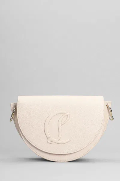 Christian Louboutin By My Side Shoulder Bag In Rose-pink Leather