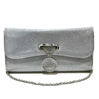 Pre-owned Christian Louboutin Silver Other Clutch Bag ()