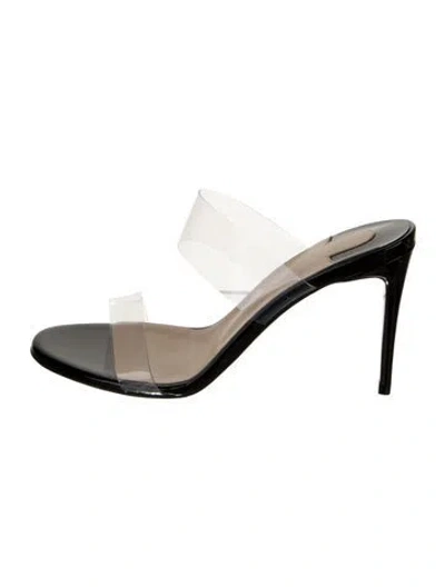 Pre-owned Christian Louboutin Slides In Transparent