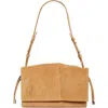 Christian Louboutin Baggy Small Shoulder Bag In Suede