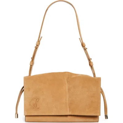 Christian Louboutin Small Baggy Suede Shoulder Bag