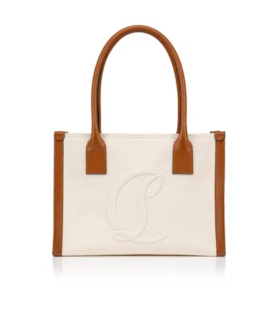 Christian Louboutin By My Side Small Shoulder Bag In White