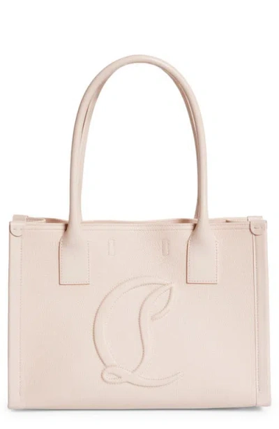 Christian Louboutin Small By My Side Tote In Leche/leche/leche