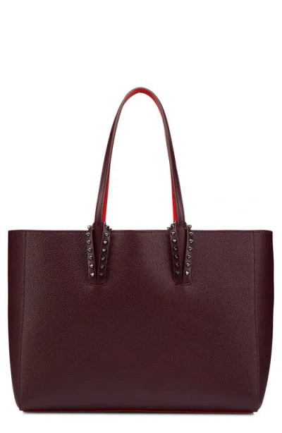 CHRISTIAN LOUBOUTIN CHRISTIAN LOUBOUTIN SMALL CABATA SOFT LEATHER TOTE