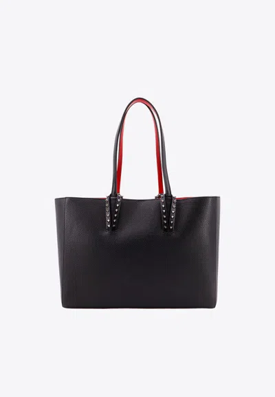 Christian Louboutin Small Cabata Tote Bag In Black