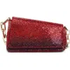 Christian Louboutin Small Degraclutch Crystal Embellished Shoulder Bag