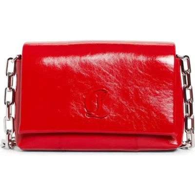 Christian Louboutin Small Loubi54 Soft Naplak Leather Shoulder Bag