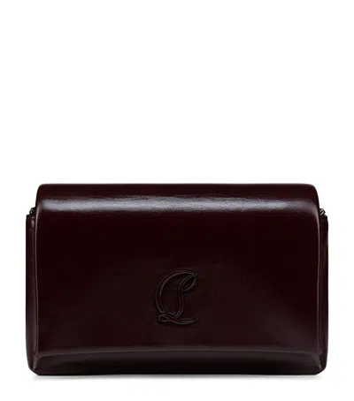 Christian Louboutin Small Loubi54 Soft Shoulder Bag In Red