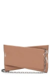 Christian Louboutin Small Loubitwist Patent Leather Clutch
