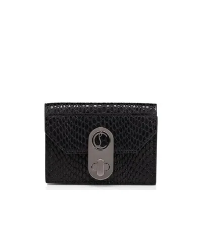 Christian Louboutin Snakeskin Embossed Wallet