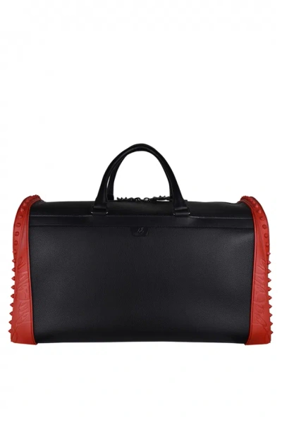 Christian Louboutin Sneakender Travel Bag In Red