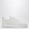 Christian Louboutin White Leather Sneaker Louis Junior In White