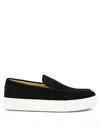 Christian Louboutin Varsiboat Suede Loafers