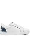 Christian Louboutin Fun Viera Low Top Sneaker In Blue