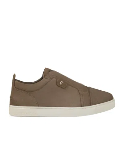 Christian Louboutin Sneakers In Brown