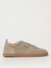 Christian Louboutin Rui Perforated Low-top Sneakers Suede Rubber In Sand