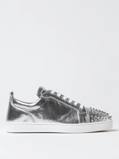 Christian Louboutin Sneakers  Men Color Silver