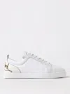 Christian Louboutin Fun Louis Junior Leather Sneakers In White
