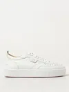 Christian Louboutin Happyrui Spikes Sneakers In White Leather In White