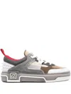 Christian Louboutin Astroloubi Sneakers In Grey Suede And Leather In Grey