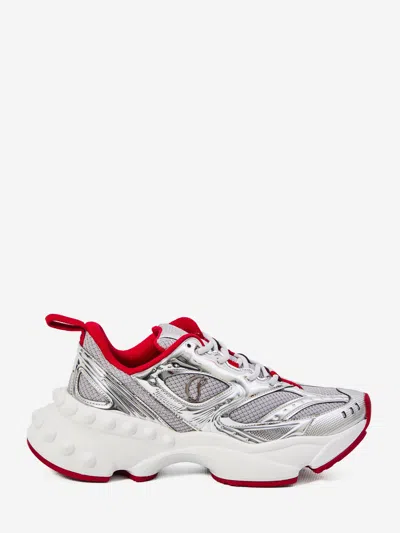 Christian Louboutin So Flo Sneakers In Gray