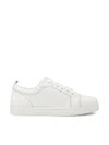 Christian Louboutin Fun Louise Junior Flat Sneakers In White