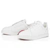 Christian Louboutin Rantulow White Leather Sneakers