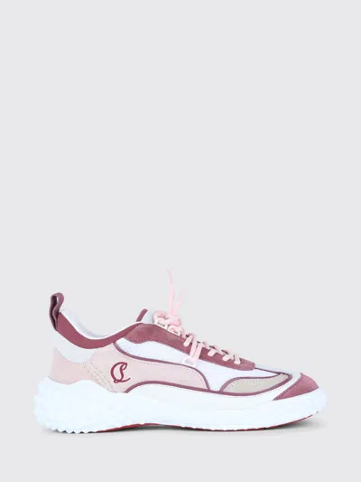 CHRISTIAN LOUBOUTIN CHRISTIAN LOUBOUTIN MARA SUEDE AND MESH SNEAKERS