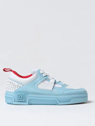 Christian Louboutin Trainers In Sky Blue