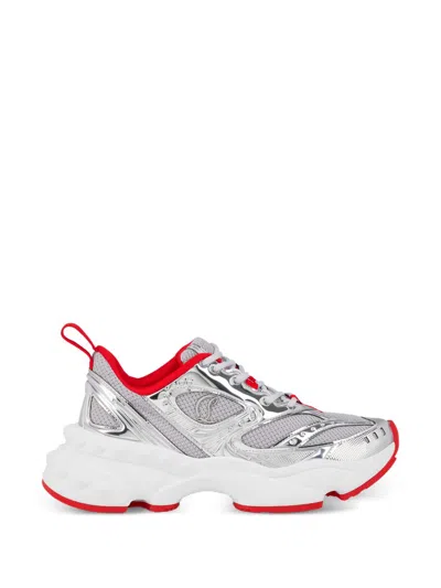 Christian Louboutin So Flo Sneakers In Gray