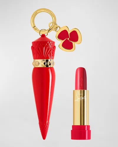Christian Louboutin So Glow Bundle - Red Show & Red Case In White