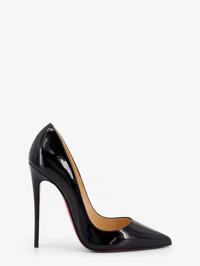 Christian Louboutin So Kate 120 Patent Leather Pumps In Black