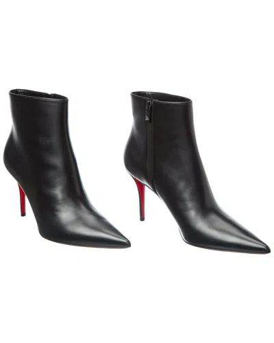 Christian Louboutin So Kate Leather Bootie (authentic ) In Black