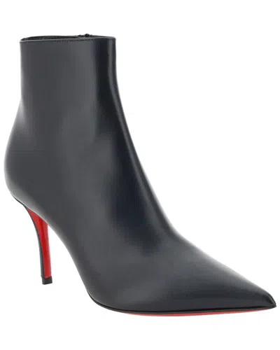 Christian Louboutin So Kate Leather Bootie In Black
