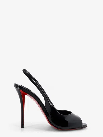 Christian Louboutin Sofia Z Patent Leather Sandals In Black