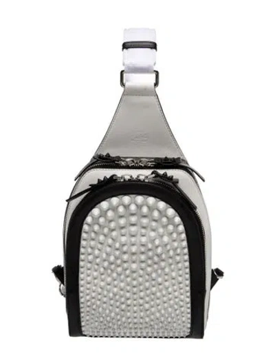 Pre-owned Christian Louboutin Spike Backpack In Multicolor