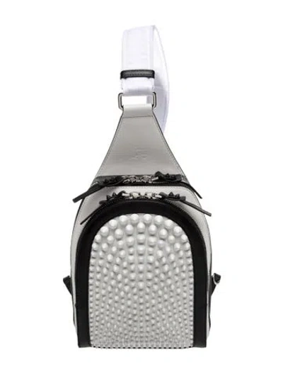Pre-owned Christian Louboutin Spike Backpack In Multicolor