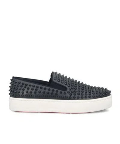 CHRISTIAN LOUBOUTIN CHRISTIAN LOUBOUTIN SPIKEBOAT SLIP-ON SNEAKERS