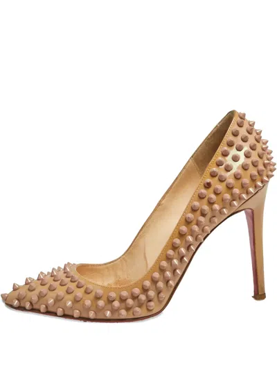 Pre-owned Christian Louboutin Spiked Heeled Pumps