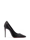 Christian Louboutin Sporty Kate 100 Black Nappa/lining Pumps In Black